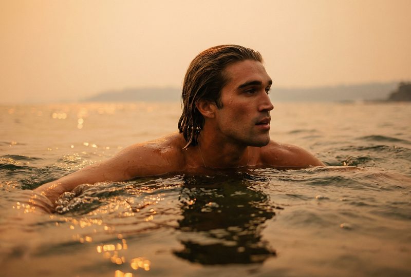 Patient at the ocean